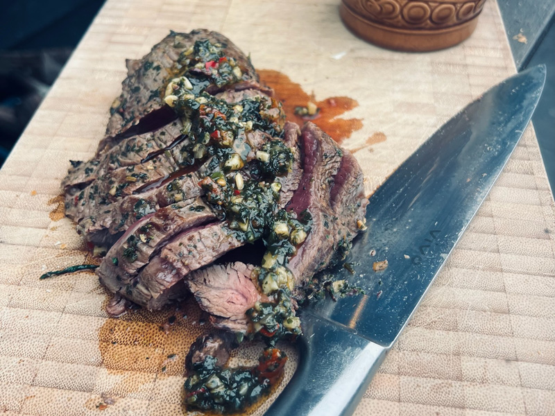 Daimana Firegrill Menu Diamanthaas met Chimichurri